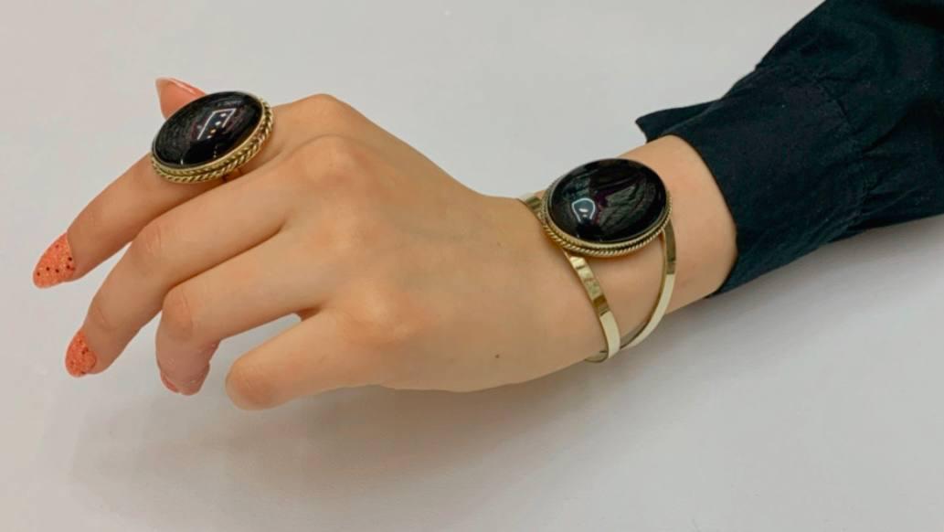 copper  Bracelet & Ring