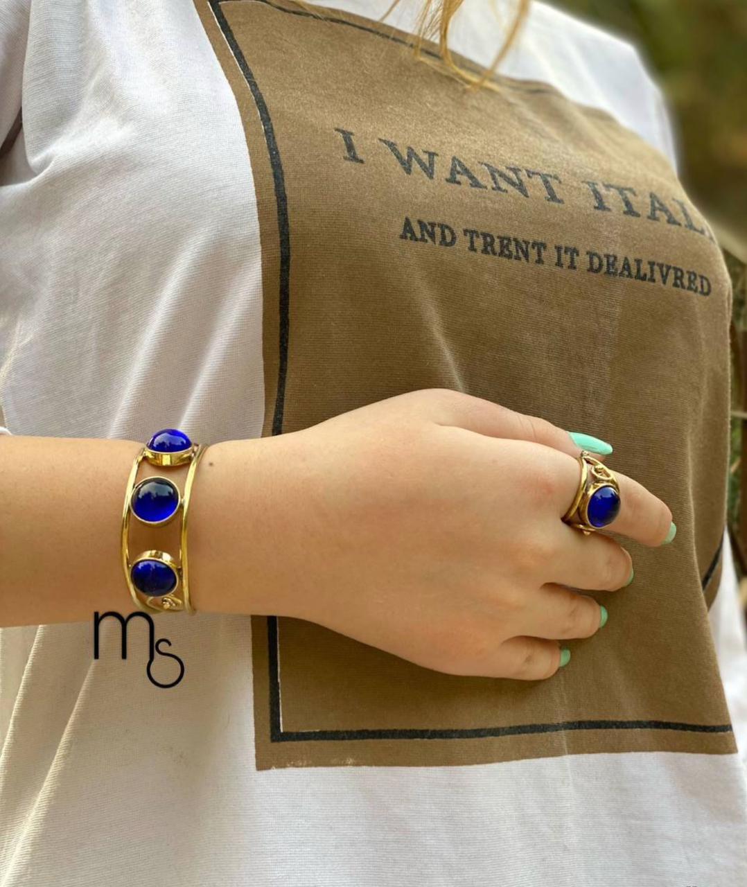 Pure copper  Bracelet & Ring