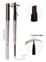 SHEIN 1pc Durable Dual Tip Eyebrow Pencil