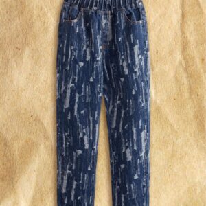 SHEIN Boys Ripped Slant Pocket Jeans