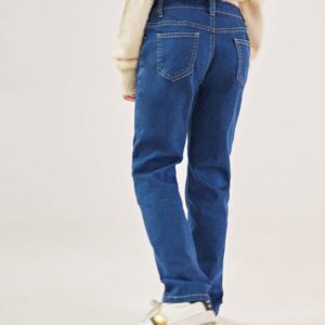 Alternative view of SHEIN BASICS Girls High Waist Straight Leg Jeans