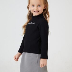 Alternative view of SHEIN BASICS Toddler Girls Tie Front Skirt