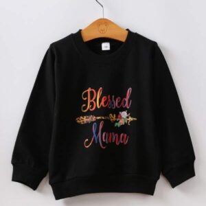 SHEIN Toddler Boys Letter & Floral Print Pullover