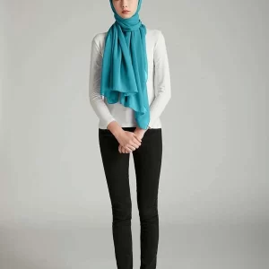 Alternative view of SHEIN   Simple Solid Scarf