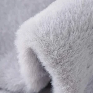 Alternative view of Toddler Kids Solid Fluffy Scarf