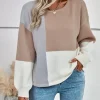 Shein Colorblock Drop Shoulder Sweater