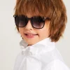 SHEIN Kids Rivet Decor Fashion Glasses
