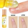 1pc Nail & Cuticle Nutrient Oil With Rollerball Applicator, Repair & Moisturize Rough & Dry Nail Edge
