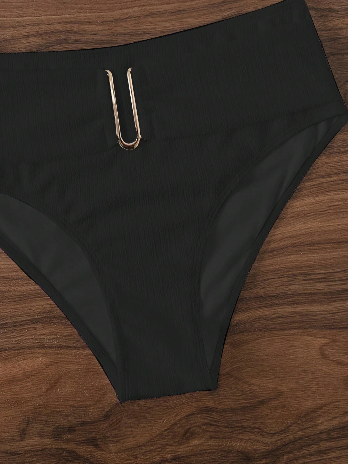 SHEIN One Shoulder High Waisted Bikini Swimsuit - Image 4