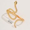 Snake Design Cuff Bangle
