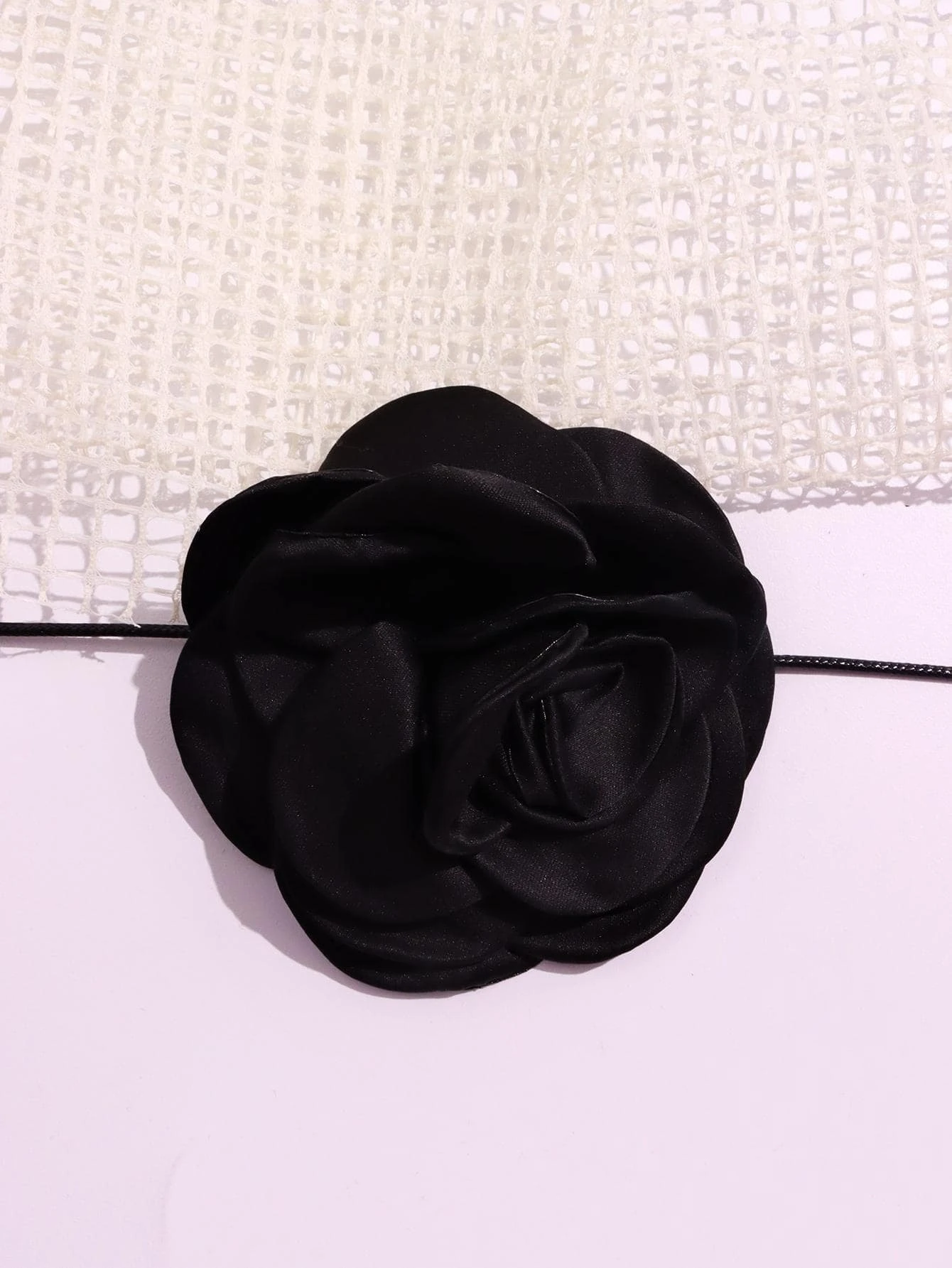 SHEIN 1pc Fashion Flower Decor Necklace For Women For Daily Decoration - Image 3