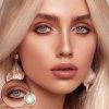 SHEIN 1 Pair Hot Grey Soft Colored Contact Lenses 42% Water Content 1 Year Disposable Fashion Makeup Lenses