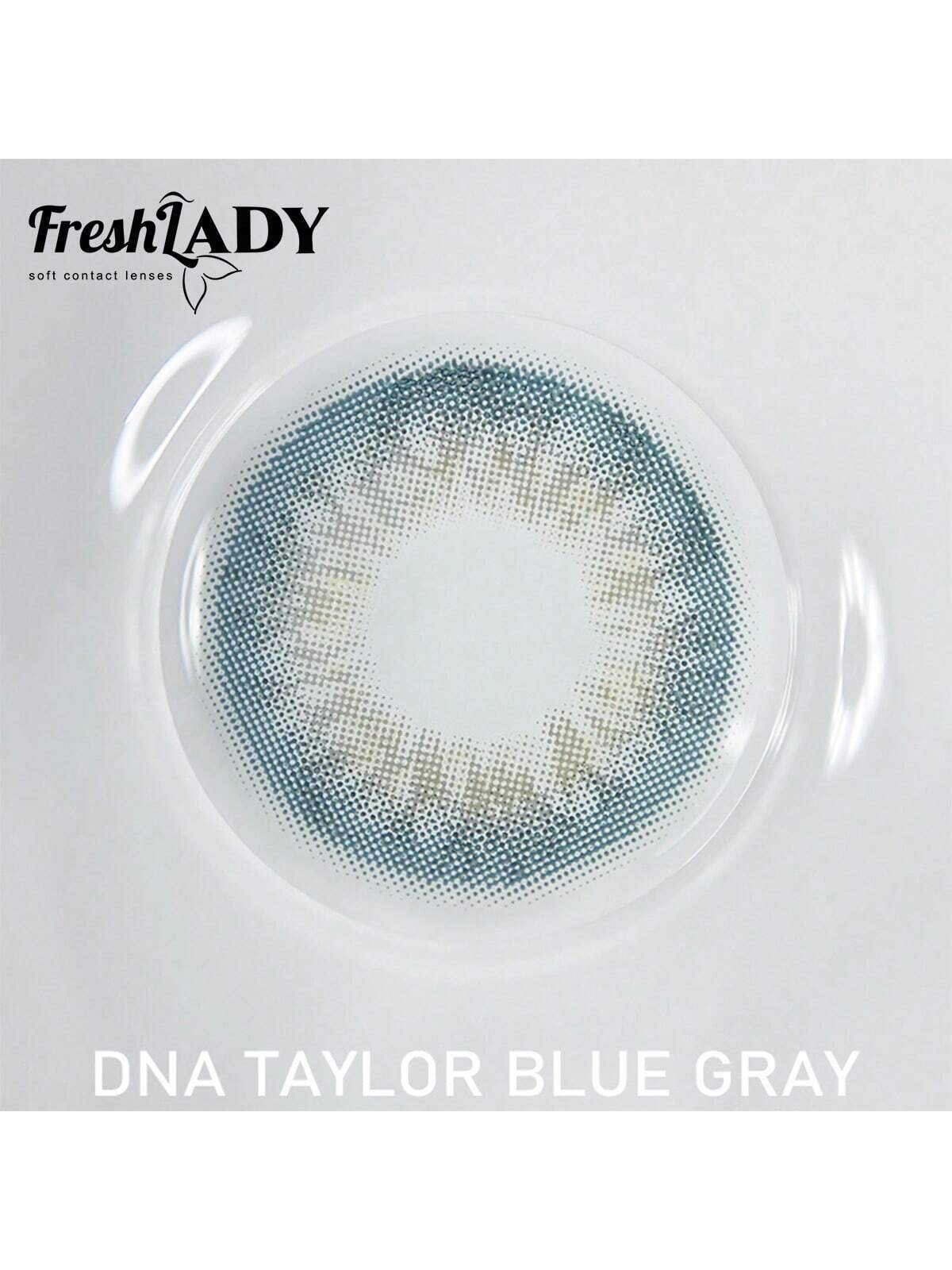 SHEIN Freshlady Iris Dna Gray Colored Contact Lenses 1 Year Disposable - Image 3