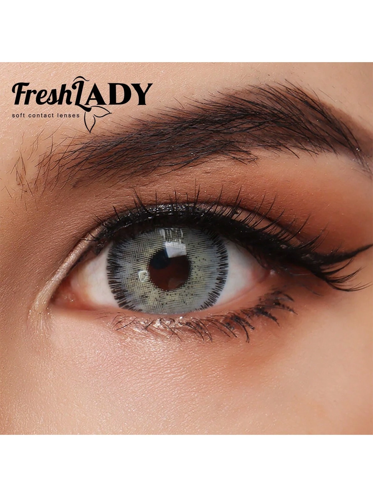 Freshlady Magic Gray Colored Contact Lenses 1 Year Disposable - Image 3