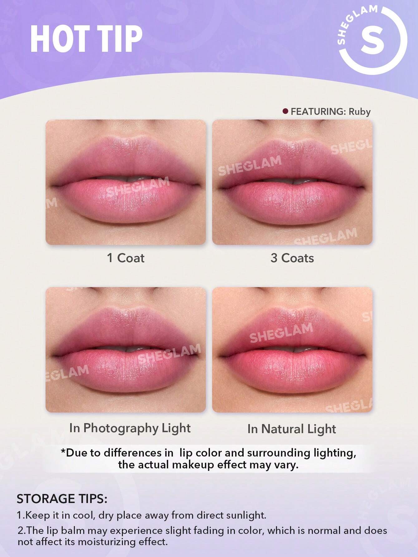 SHEGLAM Mello Jello Nourishing Lip Balm - Image 5