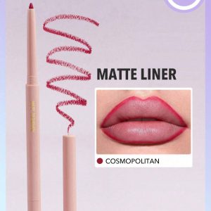 SHEGLAM So Lippy Lip Liner-Crimson Creamy Matte Lip Liner Pencil High Pigment Not Easy to Fade Silky Smooth Matte Contour Tint Lip Makeup Black Friday Party Y2K Lip Liner