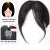 Women's Synthetic Hair Extension 3d Clip In Hairpiece, Heat Resistant Fringe, French Style Middle Part S