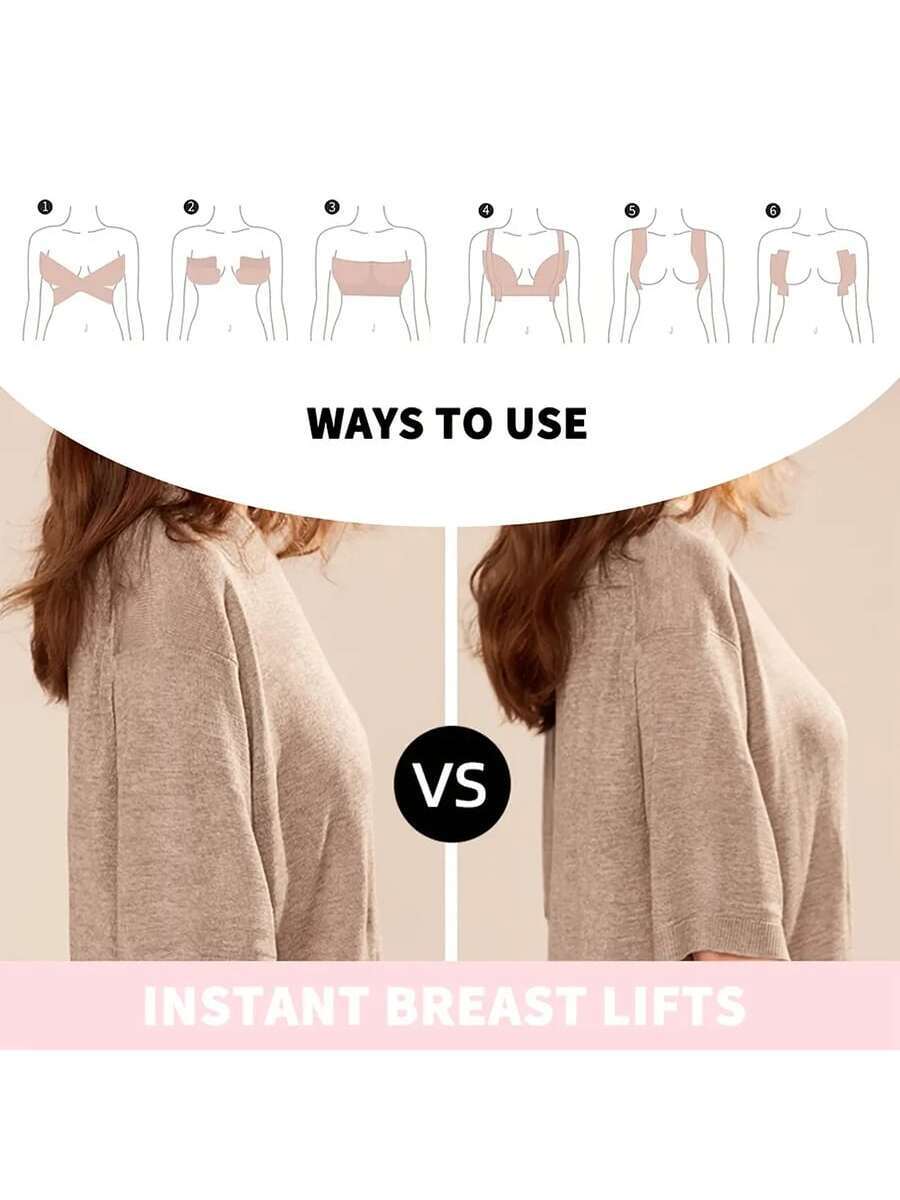 1 Roll 5CM*5M Skin Color Boob Tape For Women Breast Nipple Covers Push Up Bra Body