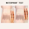 Double Ended Highlighter Stick, 1pc Long-Wearing Waterproof Brightening Face Makeup Product classic color