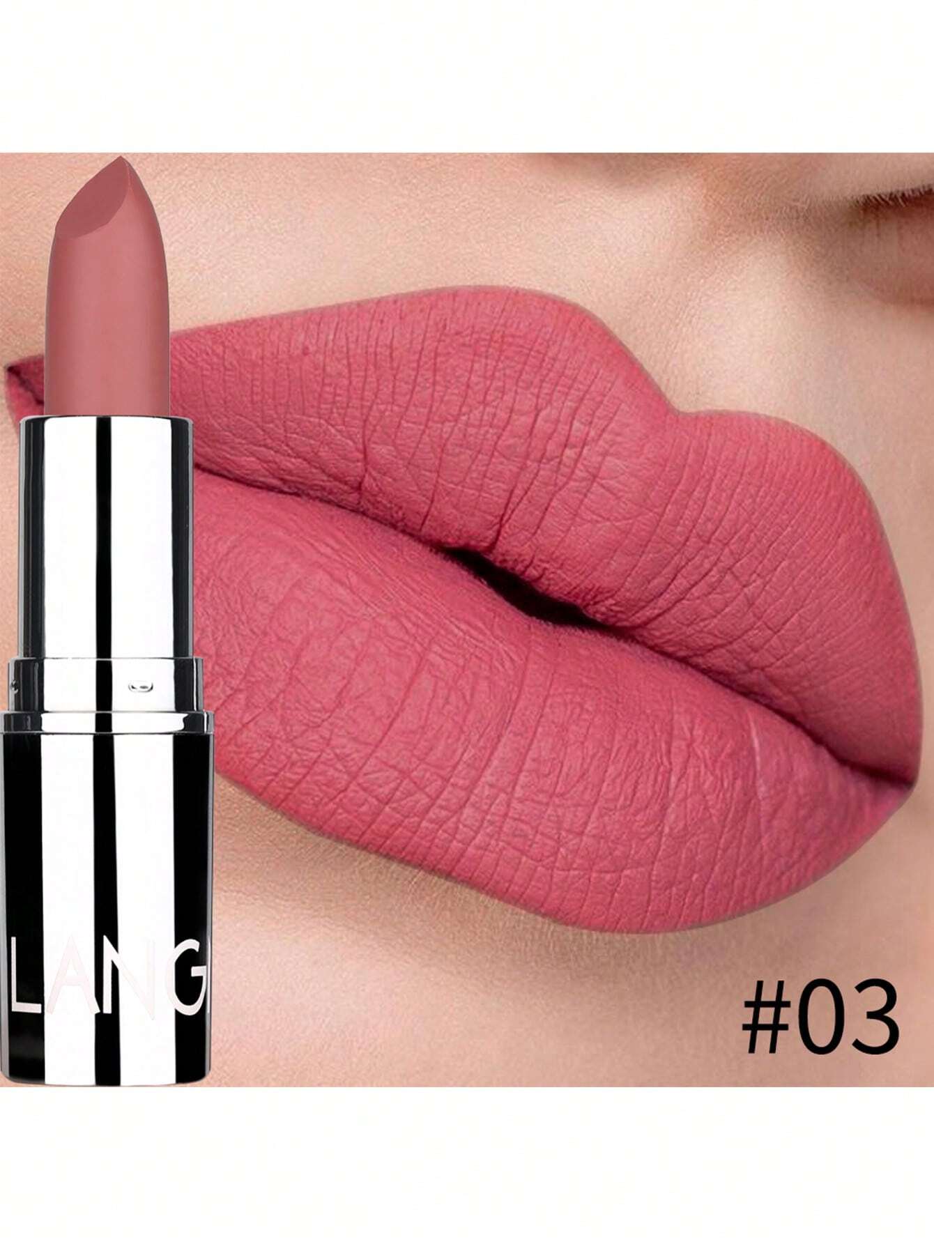 Matte Long-lasting Velvet Lipstick, Easy To Apply Lipstick