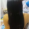 SHEIN Synthetic Long Straight Headband Half Wig Clip In Hair Extension