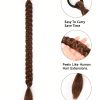 SHEIN 1pc Braiding Hair 16/24 Inch Suitable