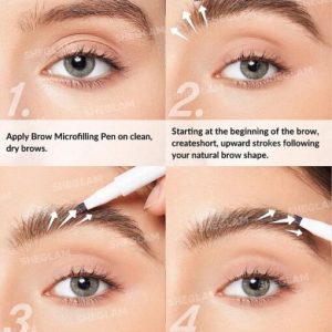 SHEGLAM Feather Better Liquid Eyebrow Pencil-Blonde