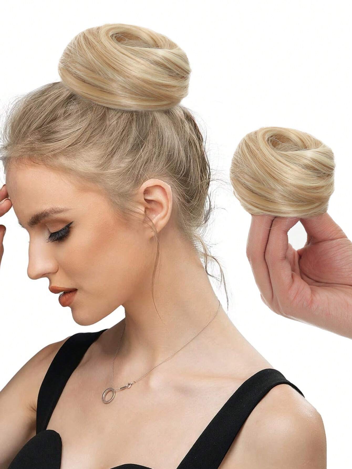 Synthetic Hair Buns Chignon Ponytail Hairpiece
