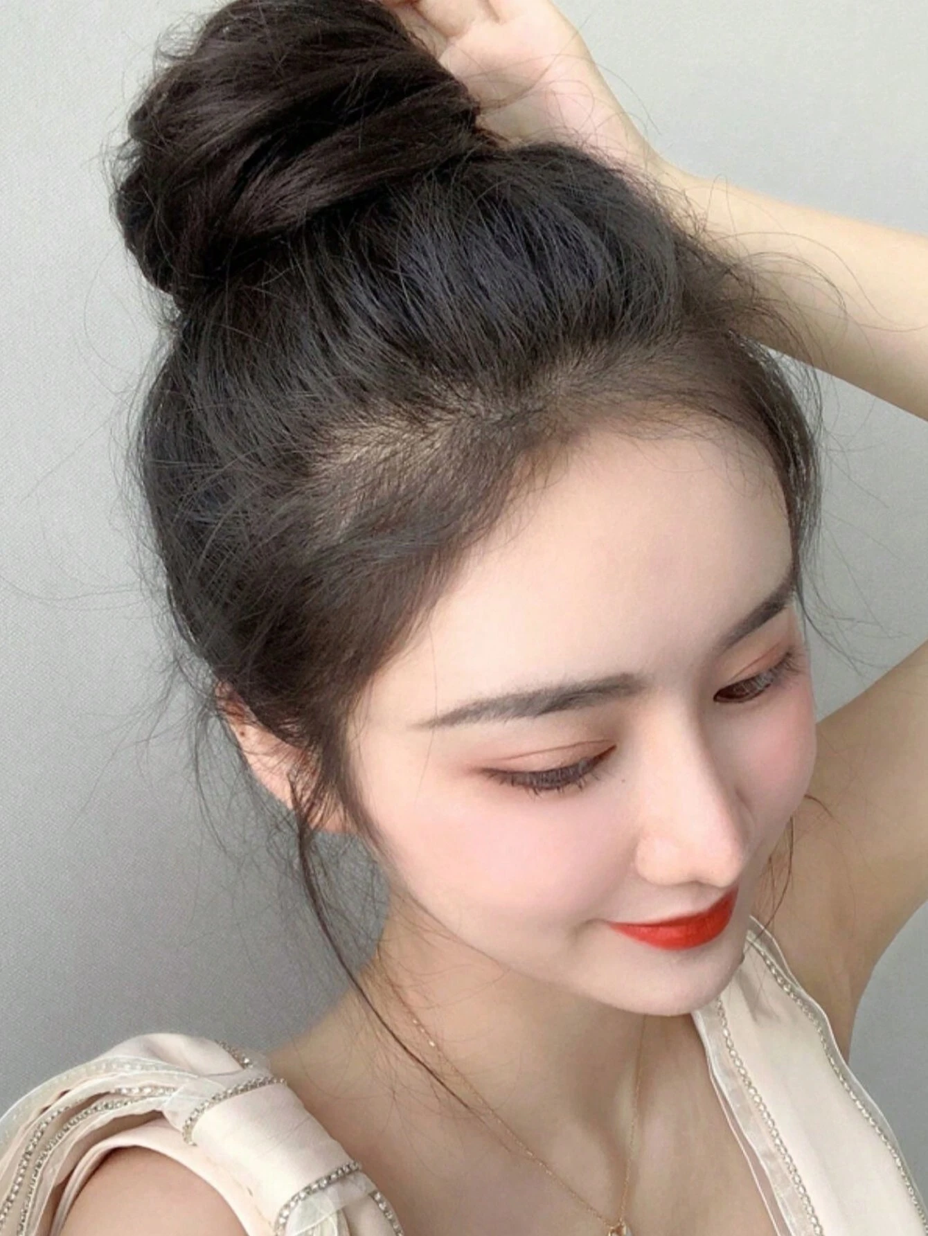 SHEIN Synthetic Hair Buns Chignon Ponytail