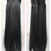SHEIN Synthetic Long Straight Headband Half Wig Clip In Hair Extension