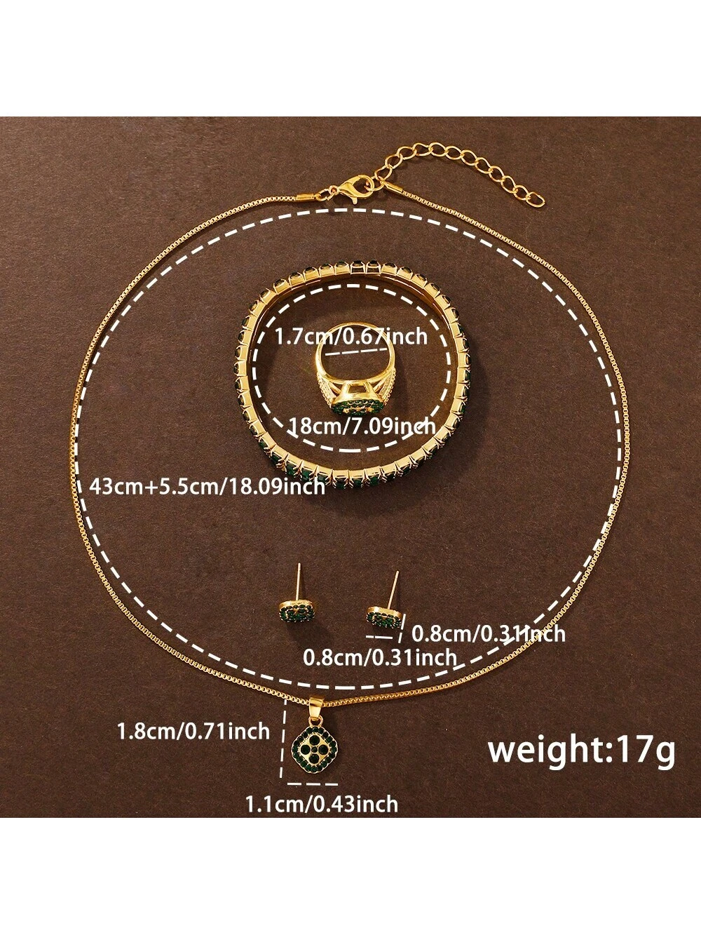 SHEIN 6pcs Women's Fashion Crystal Quartz Watch