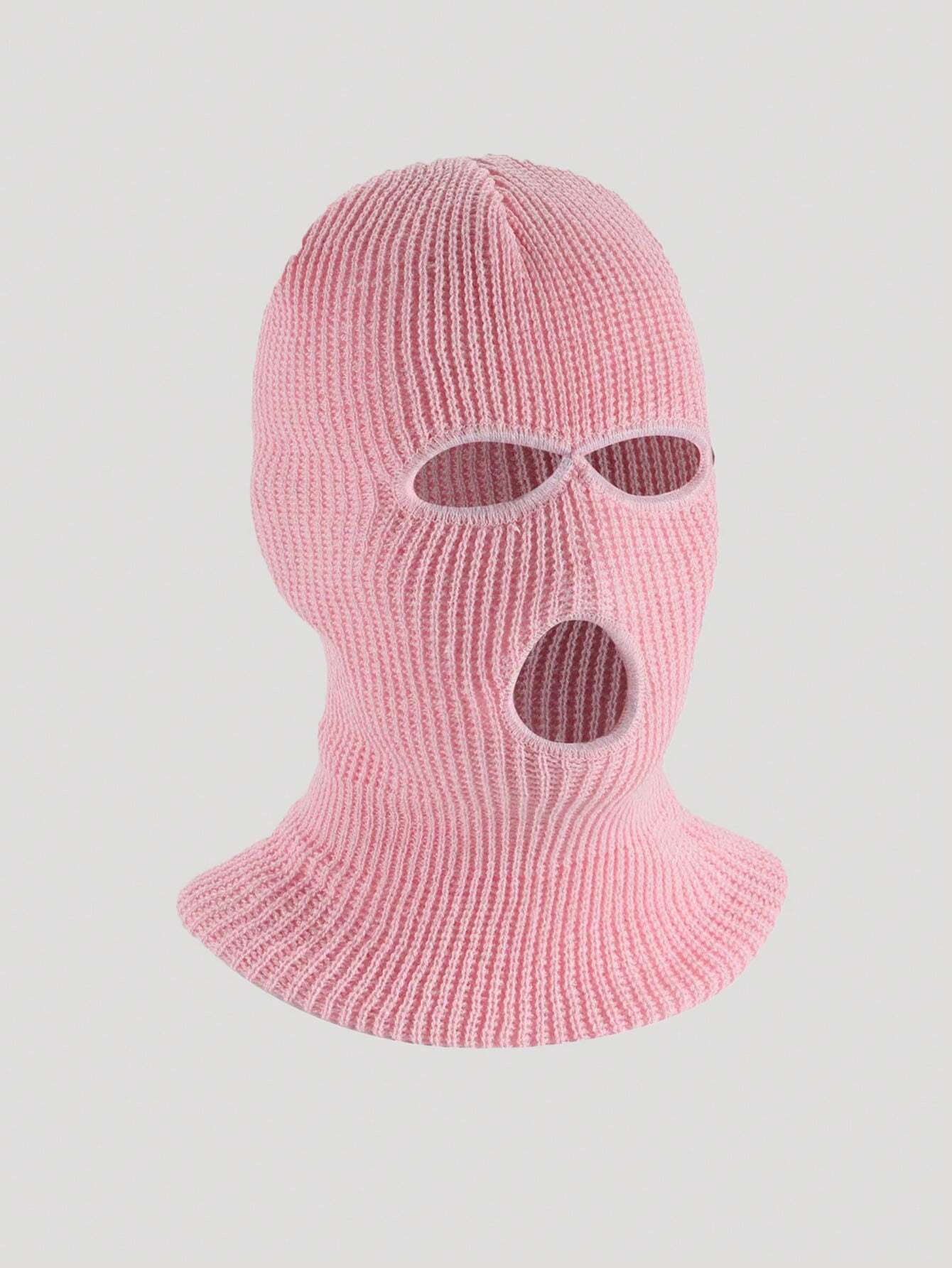 shein 1Pc Unisex Full Face Cover Ski Mask