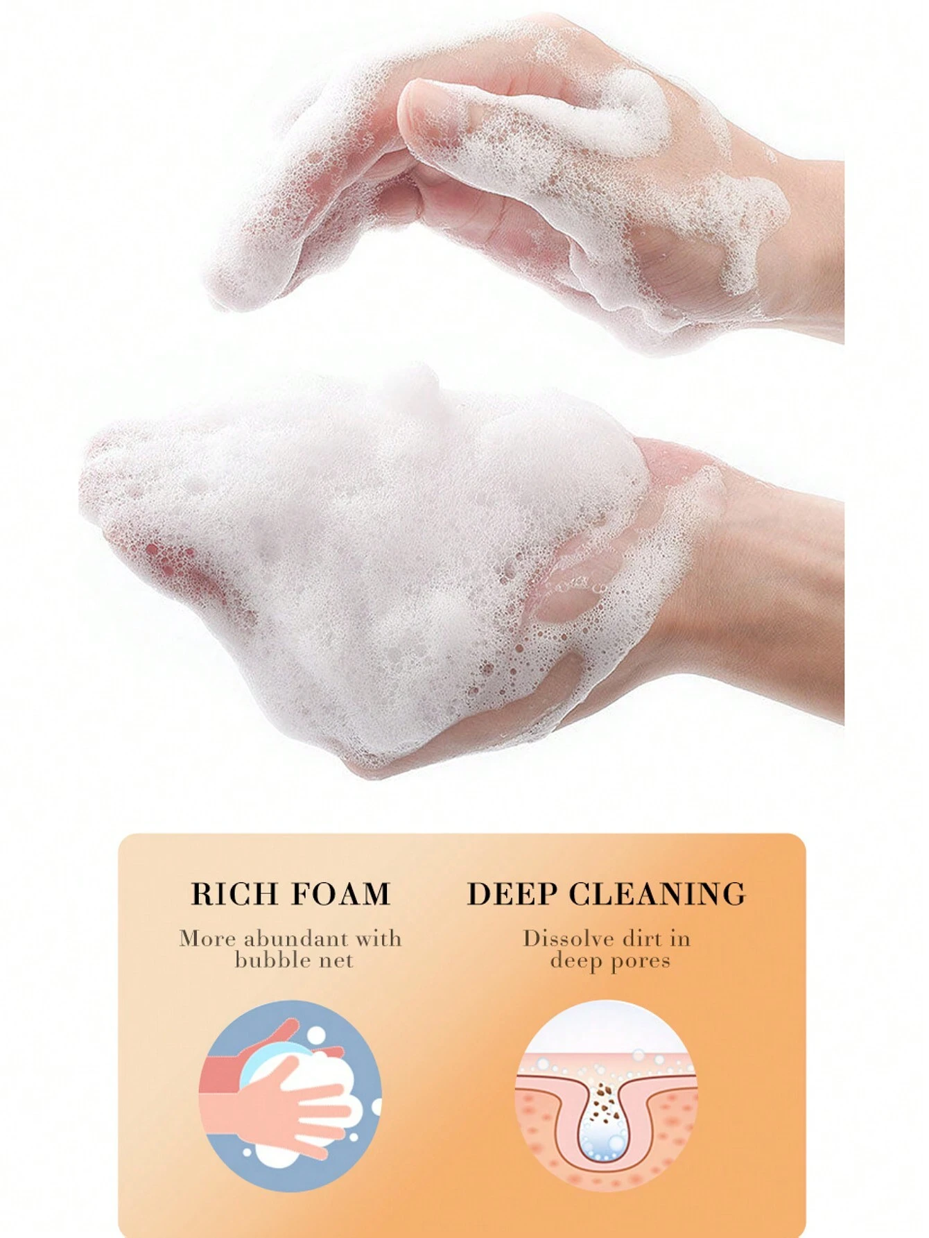 SHEIN 1pc 60g Thai Rice Handmade Soap For Face