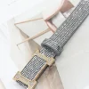 SHEIN 1pc Women's Fashion Rhinestone Decorated Belt PU