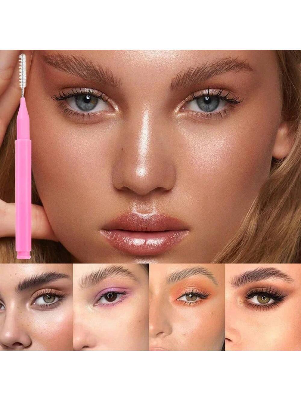 SHEIN 5pcs/Set Disposable Eyebrow Mini Brush And Brow Lift Tool