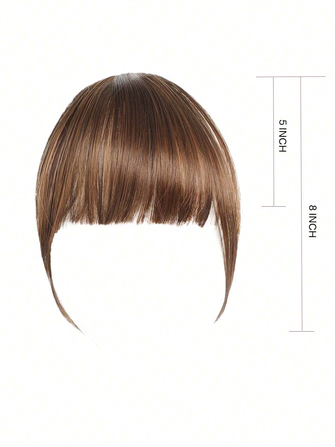 SHEIN Clip In Bangs 8 Inch Hair Bangs Clip In Hair Extensions