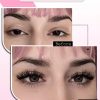 SHEIN GROINNEYA 3 Pairs Cat Eye Eyelashes Fox Eye Lashes