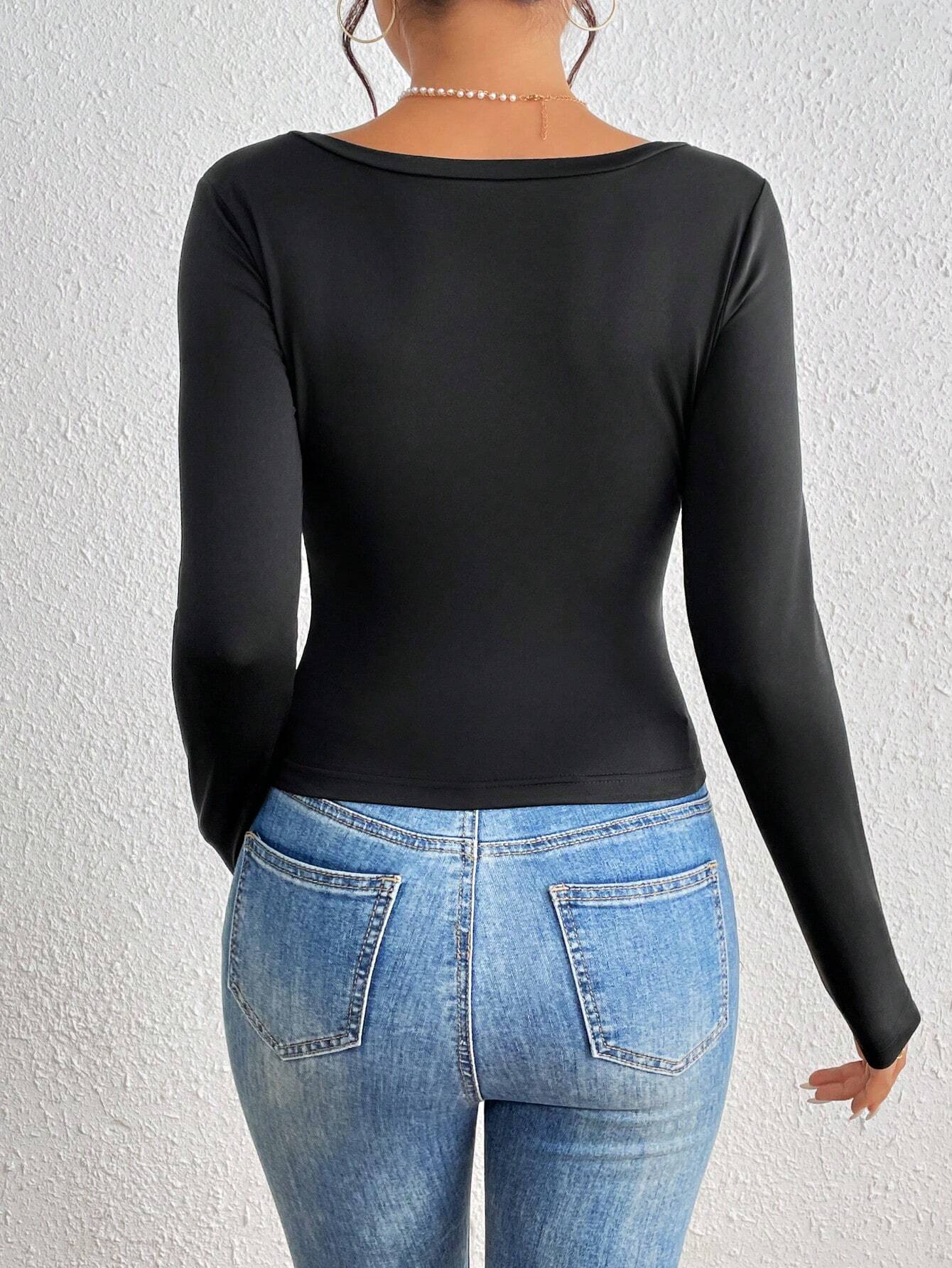 SHEIN Essnce Women's Spring And Autumn Casual Color