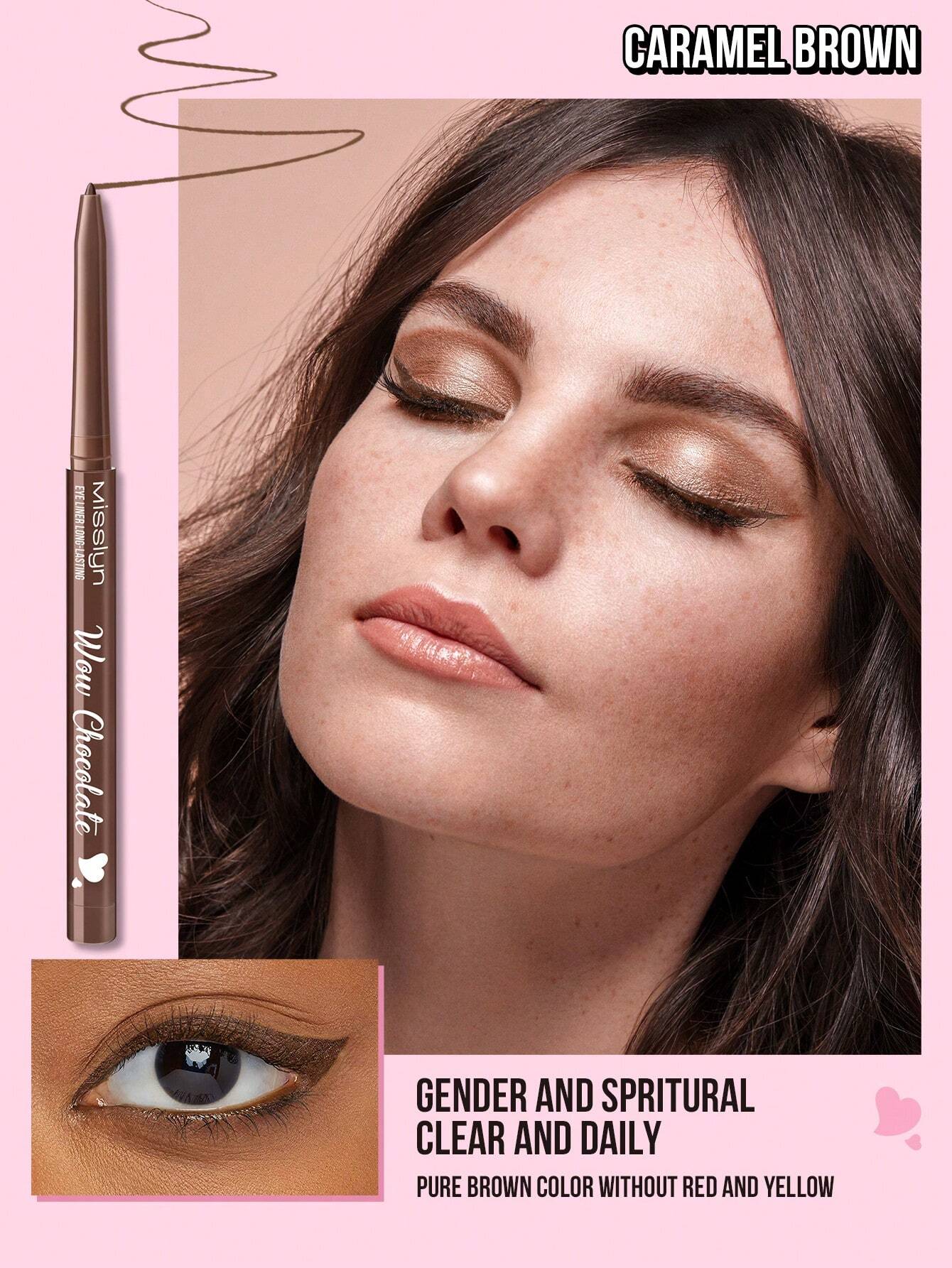 SHEIN Misslyn CHOCOLATE EYE LINER