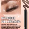 SHEIN Misslyn Waterproof Smooth And Creamy Texture Eyeliner