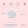 SHEIN 2pcs Honeycomb Silicone Bra Inserts Pads