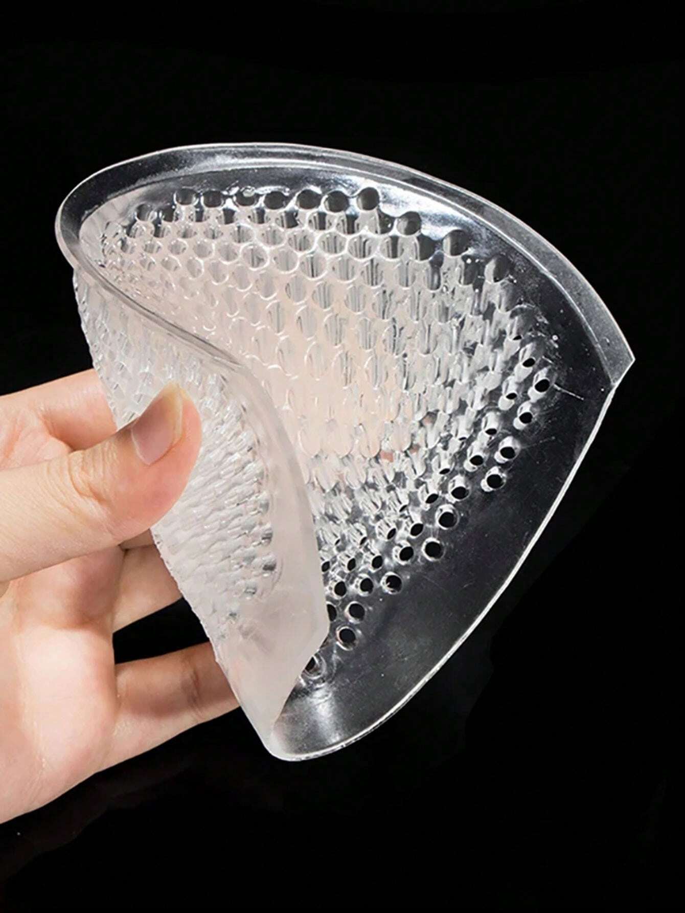 SHEIN 2pcs Honeycomb Silicone Bra Inserts Pads