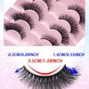 SHEIN 5 Pairs Natural Look False Eyelashes