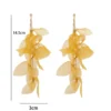 SHEIN Petal Drop Earrings