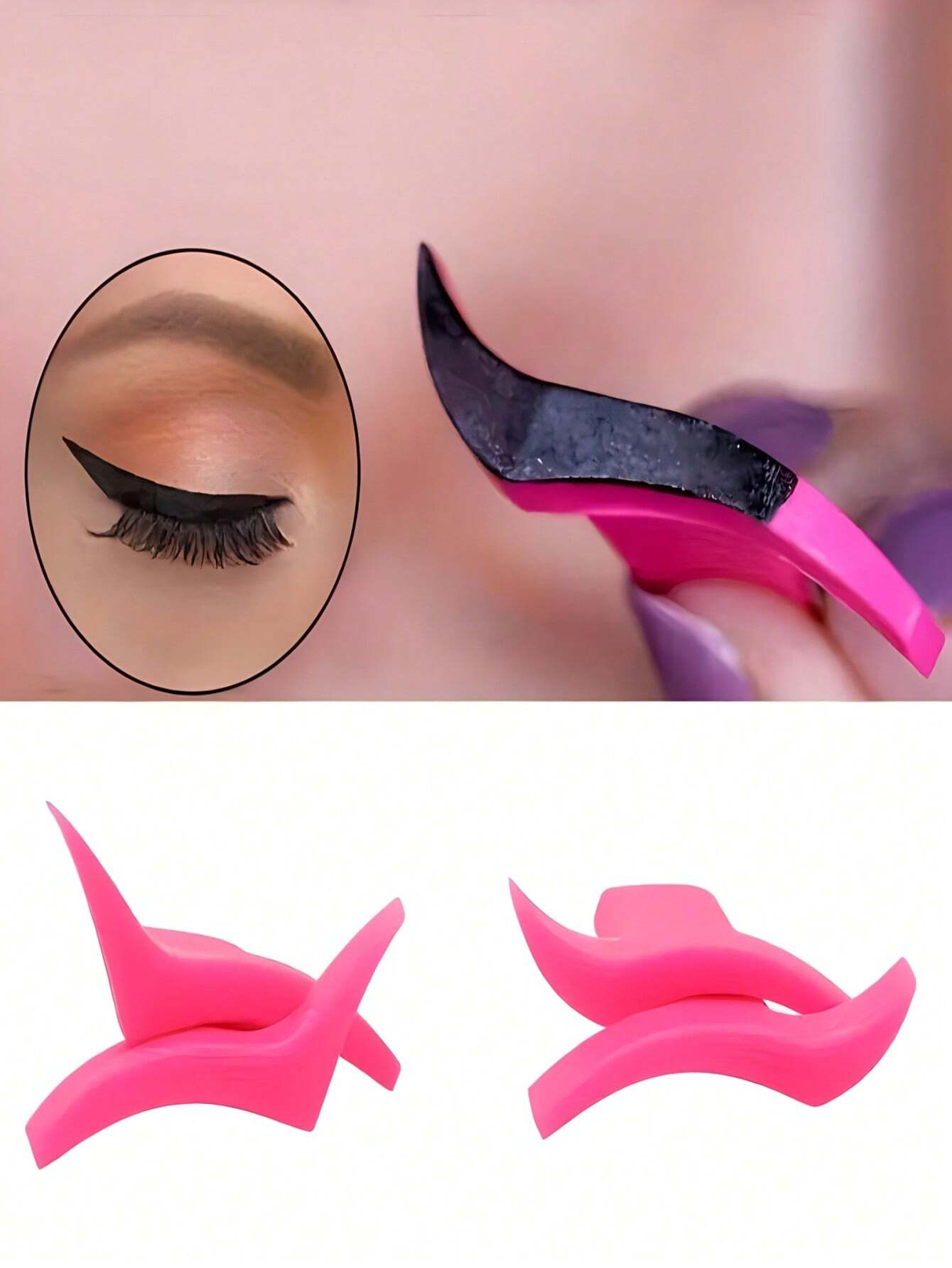 SHEIN Wing Eyeliner Stamp Template Eyeshadow Stencils