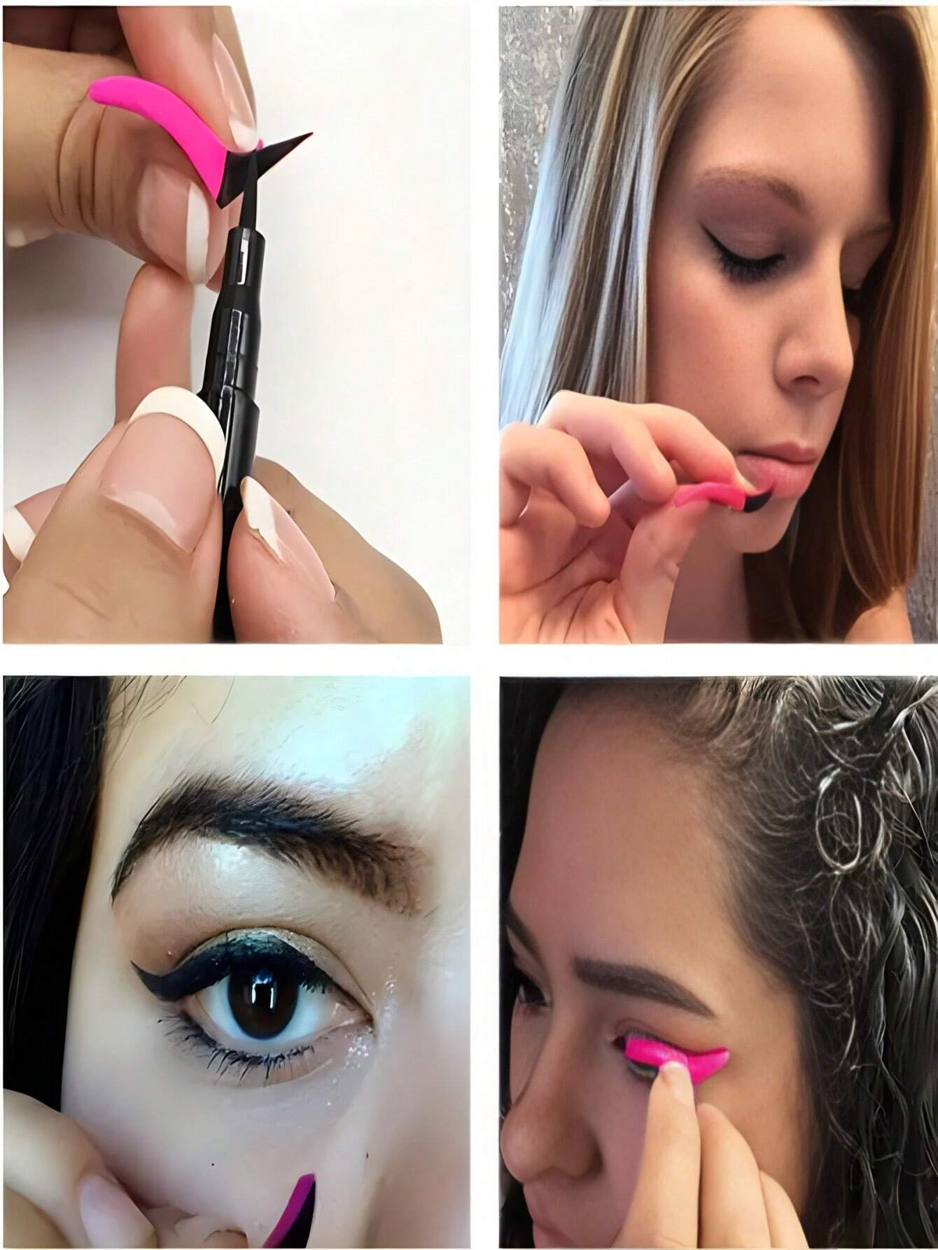 SHEIN Wing Eyeliner Stamp Template Eyeshadow Stencils