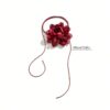SHEIN Women's Elegant And Fashionable Fabric Flower Charm Necklace