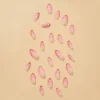 SHEIN 24pcs Medium Almond Press On Nails
