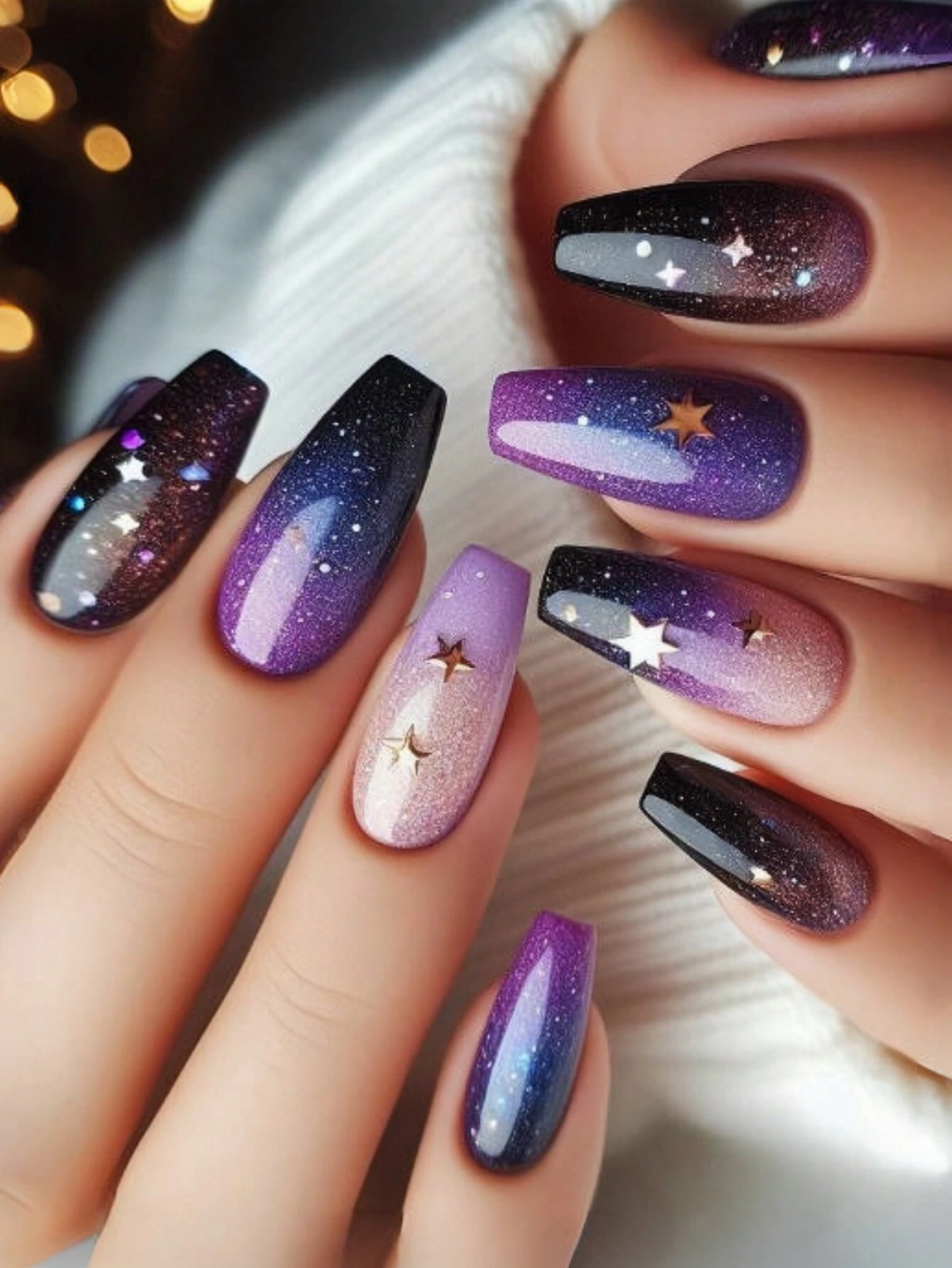 SHEIN Long Lasting Detachable Boxed Nail Art Stickers