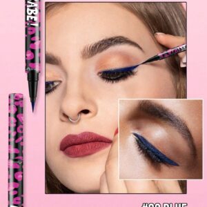Alternative view of shein Misslyn Pom Pom Black Liquid Eyeliner Pen is a waterproof